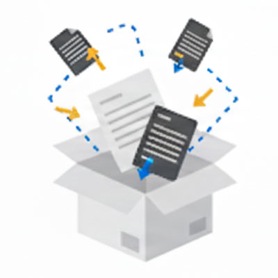 Automated Data Collection Icon